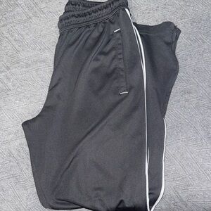 BCG Black Joggers with White Trim